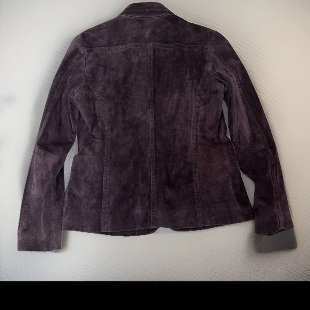 Liz Claiborne Brown Suede Jacket - Picture 4 of 9